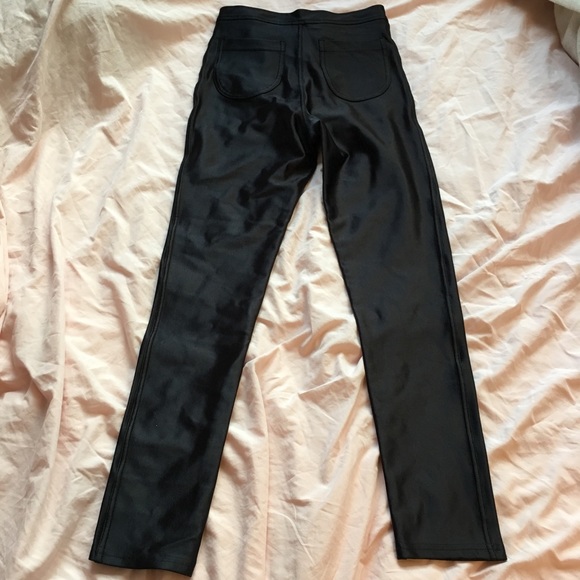NWOT black disco pants - Picture 2 of 4